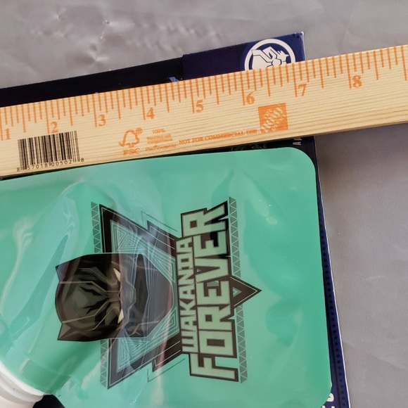 2 Marvel Wakanda Forever Water Bottles For those Hot Summer Walks Blue/Green - Picture 3 of 4